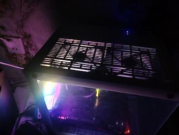 xbox seris x: RGB işıqlanmaya malik oyun kompüteri və monitor dəsti 1080ti r5 3600 — 3