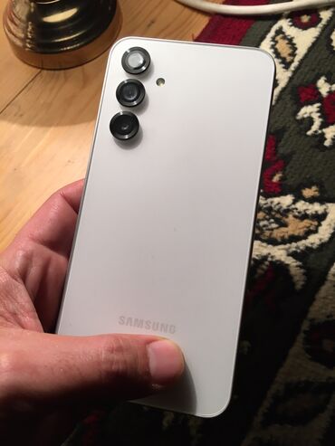 samsung not 3 satın alın: Samsung Galaxy A54 5G, 128 GB, rəng - Ağ, Barmaq izi, İki sim kartlı, Face ID