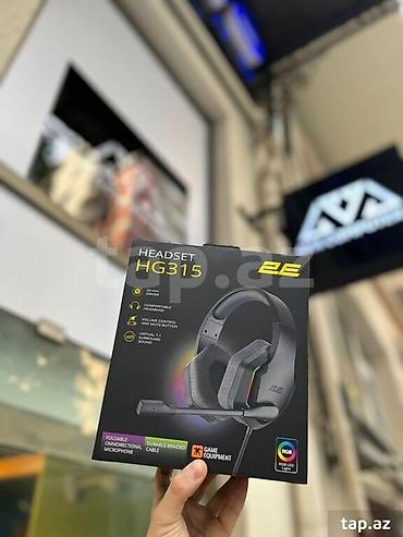 360 hz: 2E HG315 (2E-HG315BK-7.1) Gaming Headset 🔋Tip: Qulaqlıq və mikrofon — 1