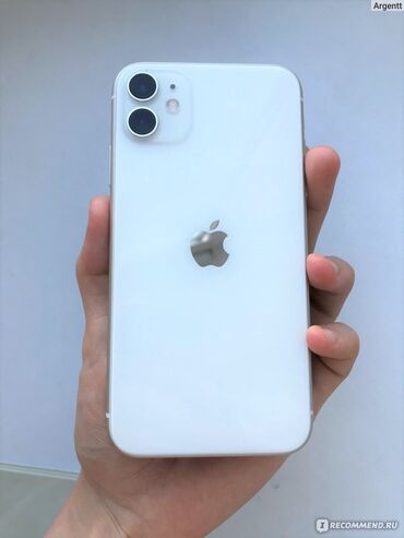айфон 8 плюс белый: IPhone 11, Колдонулган, 64 ГБ, White Titanium, 82 %