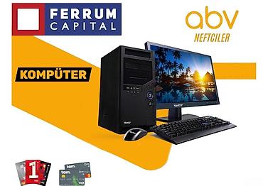 Masaüstü kompüter Ev və ofis işləri, dərslər və bəzi oyunlar üçün tam