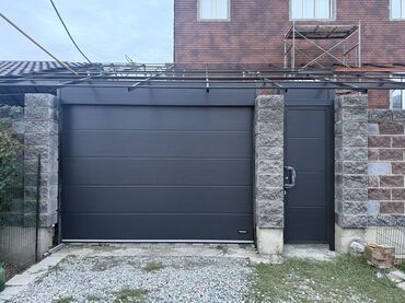Секционные ворота: ВОРОТА | ДАРБАЗА Все виды автоматических ворот! Секционные ворота — 13