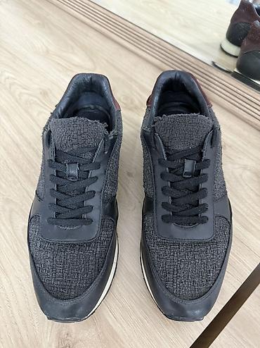 dutti: Мужские кроссовки, 39, 39.5, 40, Massimo Dutti, Б/у, цвет - Черный, Самовывоз — 2