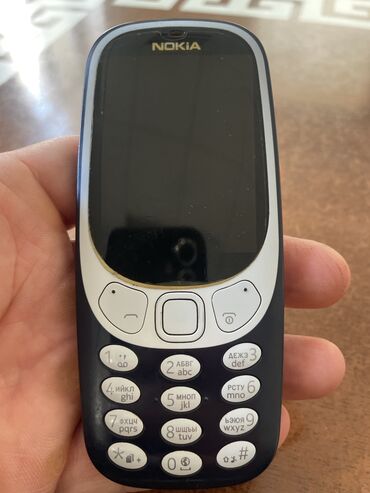 nokia 2280: Nokia 3310, 2 GB, rəng - Göy, Düyməli