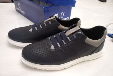 обувь мужская ош: Туфли полукласические производство Турция Из натуральной кожи свет