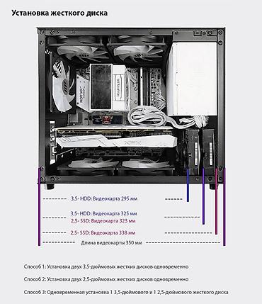 Корпусы ПК: Корпус ПК, Новый, Micro-ATX, цвет - Черный — 9