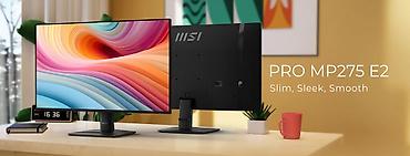 manitor android: ⚡ MSI PRO MP275 E2 Black – 27” FHD IPS Monitor, 120Hz & 1ms — 1