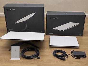 Starlink Standard Kit V4 + Starlink Mini V5 — спутниковые комплекты