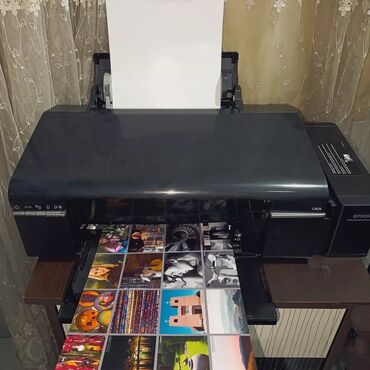 документ сканеры для проекторов eloam: Принтер 6 цветов Epson L805 с Wi-Fi и заводской доноркой, дюзы чистые