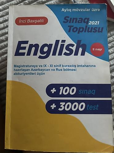 Məhsul: “English – Sınaq Toplusu 2021 (II nəşr)” - Aylıq mövzular