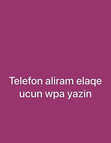 Telefon alışı həyata keçirirəm. Notebookda aliram Model fərqi yoxdur