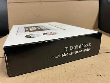 Satovi za kuću: Digitalni kalendar/časovnik sa velikim prikazom – nemački jezik — 9