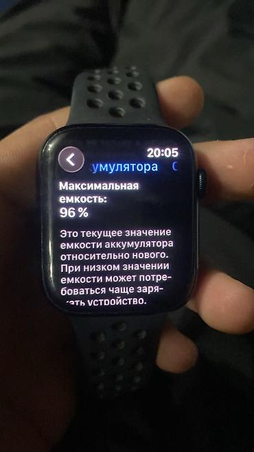Apple Watch: Смарт-часы Apple Watch Series 9 алюминиевый корпус, черный спортивный — 3