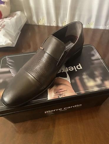 sambo ayaqqabı: Pierre Cardin kişi klassik tuflisi - Model: slip-on (bağsız), kap-toe — 4