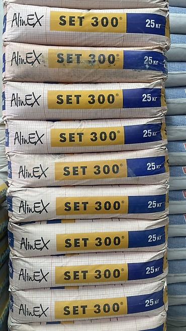 Изоляционные материалы: Клей цементный для керамической плитки AlinEX SET 300 - Назначение — 2