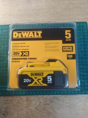 dewalt: Dewalt DCB205, аккумулятор 5Ач, новый, запечатаный, из США
