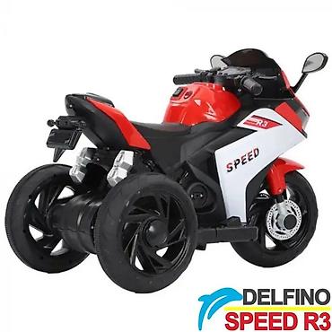 bermude 500: Motor na akumulator DELFINO Speed R3 – crveni (šifra: DEL-618-R-230) — 2