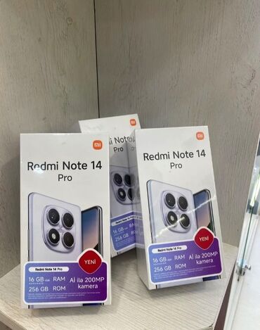 xiaomi 10c: Xiaomi 14 Pro, 256 GB, rəng - Boz, 
 Zəmanət, Sensor, Barmaq izi