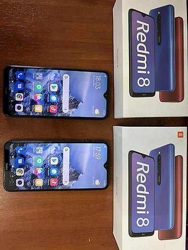Техника и электроника: Redmi, Redmi 8, Б/у, 32 ГБ, цвет - Синий, 2 SIM — 1