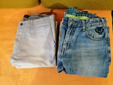 Cinslər: Kişi şalvar və cins şalvar dəsti Zegna Sport, Kenzo, Scoth&Soda — 5