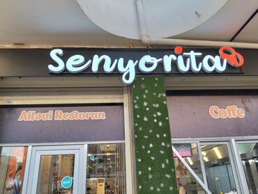 Reklam, çap: Hər növ reklam işləri Peşəkar qrafik və vizual həllər: - Neon işıqlı — 13