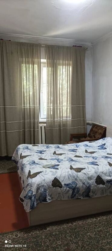 квартира дом бишкек: 3 комнаты, 64 м², 105 серия, 2 этаж, Старый ремонт