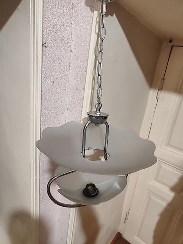 lüstur altı: Çılçıraq, 1 lampa, Şüşə — 2