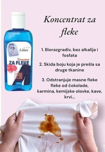 Kućna hemija i proizvodi za kuću: ✨ rešite se fleka bez muke! Koncentrat za fleke 150 ml – moćna formula — 2