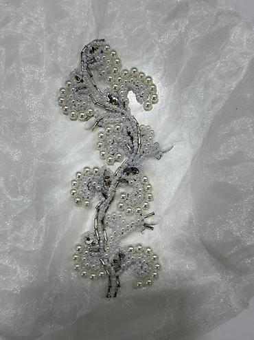 Швея: Нашивка🤍 Авторская бисерная нашивка премиум handmade ✨ Сочетание — 10