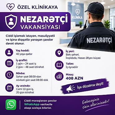 asbaz is: Klinikaya NƏZARƏTÇİ Klinikaya Nəzarətçi Axtarılır. Ciddi şəkildə — 1