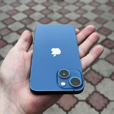 Apple iPhone: IPhone 13 mini, Б/у, 128 ГБ, Синий, 70 % — 9