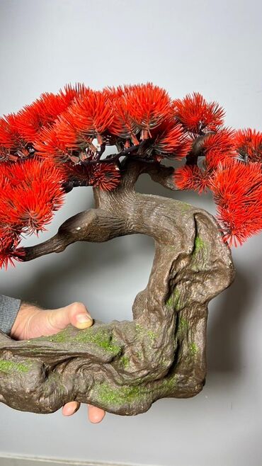 Süni güllər: Süni bonsai ağacı – dekorativ içməkan yaşıllaşdırma üçün - Realistik — 19