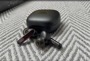 di box: Беспроводные наушники-вкладыши, JBL, Б/у — 2