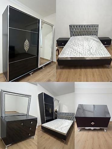 Digər mebel: Yataq mebeli 580 manat Catdirilma qurasdirilma odenisle.Olcu dolab E — 1