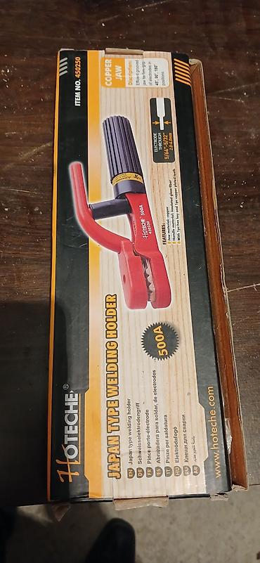Alətlər: Hoteche Japan Type Welding Holder – 500A - Model: 450250 - Tip: Yapon — 1