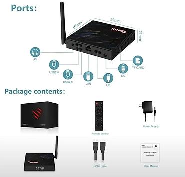hk1 box: Tanix TX68 — смарт ТВ-приставка на Android 12 с поддержкой 4K@60fps и — 5