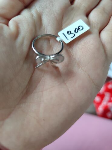 Setovi nakita: Srebrni set nakita – prsten i minđuše - Materijal: srebro (boja — 6