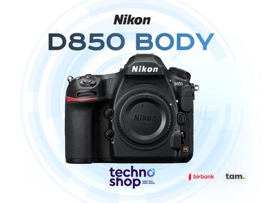 Фотоаппараты: Nikon D850 Body Sifariş ilə ✅ Hörmətli Müştərilər “Technoshop