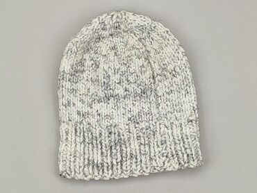 szara czapka zimowa: Czapka, 38-39 cm, stan - Bardzo dobry