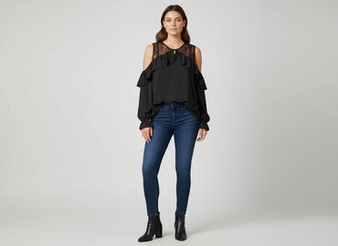 sukienki sweterkowa plus size: H&M, Жіноча блуза, розмір 2XL