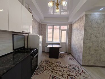 квартира берилет бишкек жер там: 2 бөлмө, 51 кв. м, Элитка, 7 кабат, Евроремонт