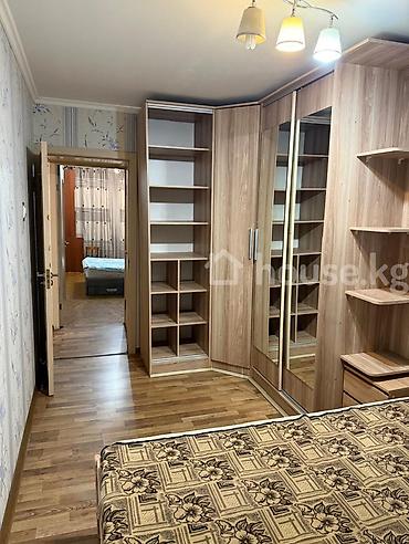 Батирлерди сатуу: 3 бөлмө, 56 м², Москва көч. / Манас проспекти (Белинка) 104-серия, 4 кабат, Евро оңдоо — 1