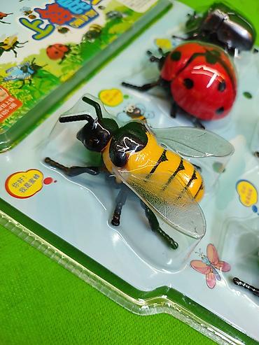 Игрушки: Насекомые игрушки заводные в комплекте для детей🐝 Комплектация — 3