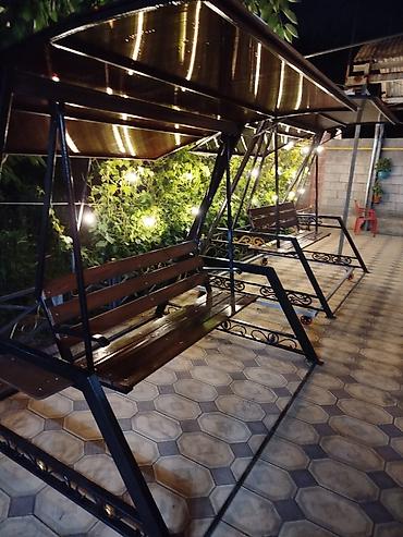 солнечный прожектор 200w: Садовые качели Металл, Со спинкой, С крышей — 10