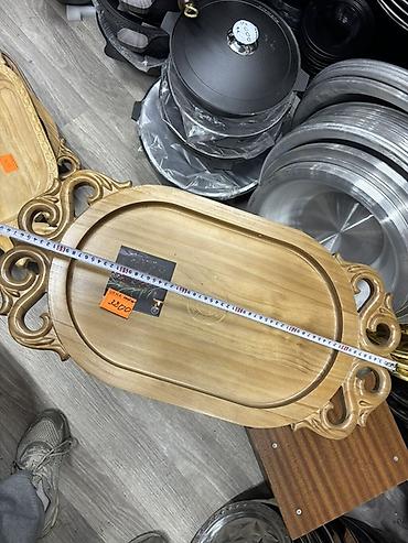 Подносы: Ручные деревянные подносы/менажницы для сервировки, дерево для — 6