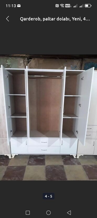 Dolablar: Yeni, Açılan, 1 qapı Düz dolab, Dolab-asılqan — 19