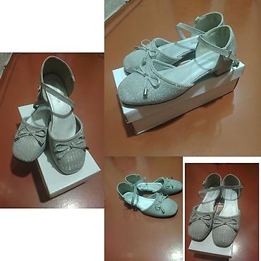 balerina: Rəng - Gümüşü Baletkalar, Adidas, Ölçü: 34, Qız üçün — 1