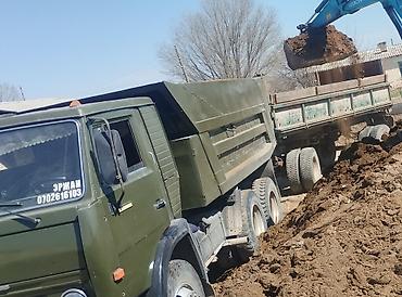 туп: Аралашма шагыл таш жана эленген шагыл, Жуулган, Бетон үчүн, Камаз — 4