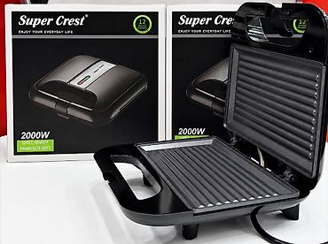 yemek termos: №: 16203 Məhsulun adı: Toster Super Crest SCT-6013 2 bölməli 850 W — 1