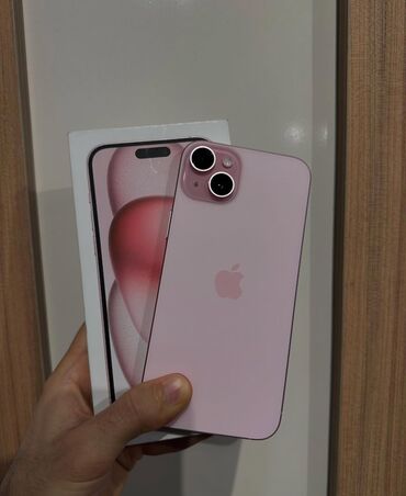 телефон флай 100: IPhone 15 Plus, 128 ГБ, Розовый, Face ID